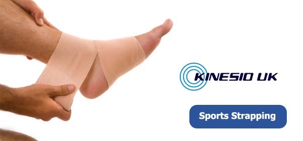 Kinesiology sports strapping