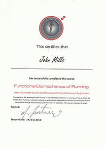 Running School Attendance Certificate John Mills running school certificate
